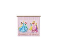 Disney AG Design Princess Kids Curtains/3D Photo Print, Polyester, Multi-Colour, 180 x 160 cm