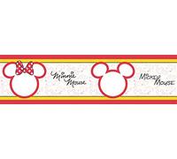 Disney AG Design Wall Border - Self Adhesive - Mickey Mouse - Wall Decal - WBD 8068, Multi-Colour, 0.14 x 5 m /5.5 x 197-Inch