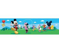 Disney AG Design Wall Border - Self Adhesive - Mickey Mouse - Wall Decal WBD 8079, Multi-Colour, 0.10 x 5 m/4 x 197-Inch