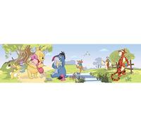 Disney AG Design Self-Adhesive Winnie The Pooh Wall Border, PVC, Multi-Colour, 0.14 x 5 m