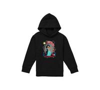 Disney Aladdin Birthday Princess With Jasmine & Abu Youth Kids Pull-Over Hoodie, Black | Size: 9-11 Years Disney Black 9-11 Years