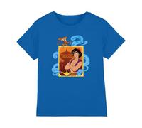 Disney Aladdin Boy's Aladdin Diamond in The Rough, with Abu and The Magic Lamp Unisex Kids T Shirt