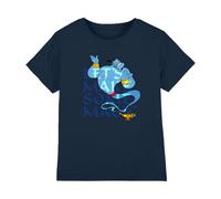Disney Aladdin Boy's Aladdin Let's Make Some Magic with the Genie Unisex Kids T Shirt T-Shirt (Pack of 1)