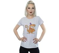 Aladdin Classic Angry Abu Cotton T-Shirt Disney Grey M