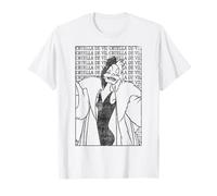 Disney Aladdin Cruella Playing Card Poster T-Shirt