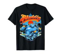 Disney Aladdin Distressed Genie Retro Logo T-Shirt
