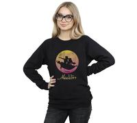 Disney Aladdin Flying Sunset Sweatshirt In Black Black XL