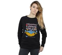 Disney Women's Aladdin Genie Phenomenal Cosmic Powers Sweatshirt in Black | Size: Large Disney Black L