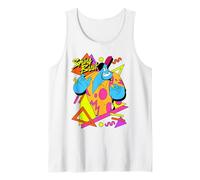 Disney Aladdin Genie Retro 90s Style Poster Tank Top