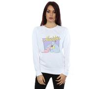 Disney Aladdin Genie Wishing Dude Sweatshirt In White White M