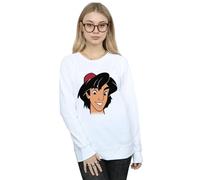 Disney Aladdin Headshot Sweatshirt In White White M
