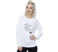 Disney Women's Aladdin Jasmine Goals Sweatshirt in White | Size: XL Disney White XL