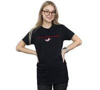 Disney Aladdin Let The Adventures Begin Cotton Boyfriend T-Shirt In Black Black