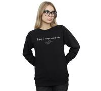 Disney Women's Aladdin Life´s A Magic Carpet Ride Sweatshirt in Black | Size: Medium Disney Black M