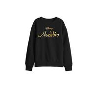 Disney Aladdin Logo Kids Sweatshirt, Black | Size: 5-6 Years Disney Black 5-6 Years