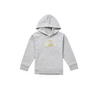 Disney Aladdin Logo Youth Kids Pull-Over Hoodie, Athletic Heather in Grey | Size: 9-11 Years Disney Grey 9-11 Years