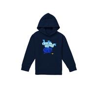Disney Aladdin Official Wish Granter, The Genie Youth Kids Pull-Over Hoodie, Navy | Size: 12-13 Years Disney Navy 12-13 Years