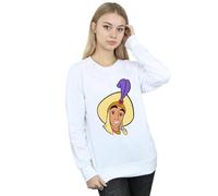 Disney Aladdin Prince Ali Face Sweatshirt In White White L