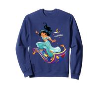 Disney Aladdin Princess Jasmine Magic Carpet Pose Sweatshirt