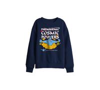 Disney Aladdin The Genie Has Phenomenal Cosmic Powers Kids Sweat, Navy | Size: 7-8 Years Disney Navy 7-8 Years