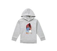 Disney Aladdin The Genie, Jafar & Abu Youth Kids Pull-Over Hoodie, Athletic Heather in Grey | Size: 9-11 Years Disney Grey 9-11 Years