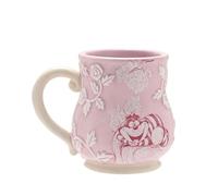 Disney Alice in Wonderland Ceramic Pink Embossed Mug Cheshire Cat