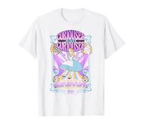 Disney Alice In Wonderland Curious Nouveau Vintage Poster T-Shirt