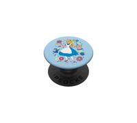 Disney Alice in Wonderland Curious Tea Party Collage PopSockets Adhesive PopGrip