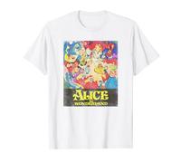 Disney Alice in Wonderland Group Shot Color Pop T-Shirt