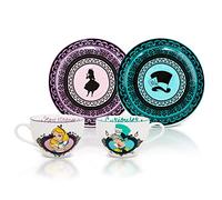 Disney Alice In Wonderland Mad Hatter Bone China Teacup and Saucer | Set of 2