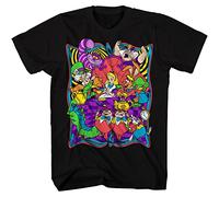 Disney Alice In Wonderland Mostly Mad Tea Party T-shirt (Extra Large , Black)