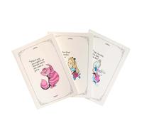 Disney Alice In Wonderland Pack Of 3 A5 Notebooks