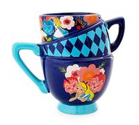 Disney Alice in Wonderland Stacked Teacups Sculpted Ceramic Mug | Holds 20 Ounce