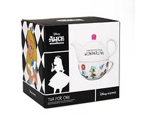 Disney Alice in Wonderland Tea for One Set - Tea Set - Tea Cup - Disney Teapot - Disney Home - One Cup Teapot - Alice in Wonderland Teapot