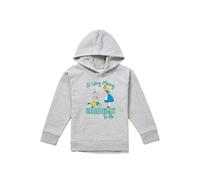 Disney Alice In Wonderland Very Merry Unbirthday To Me Youth Kids Pull-Over Hoodie, Athletic Heather in Grey | Size: 5-6 Years Disney Grey 5-6 Years