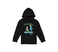 Disney Alice In Wonderland Very Merry Unbirthday To Me Youth Kids Pull-Over Hoodie, Black | Size: 5-6 Years Disney Black 5-6 Years
