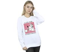 Disney Alice In Wonderland White Rabbit Sweatshirt White S