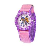 Disney Alice's Wonderland Bakery Children's Analogue Quartz Watch with Nylon Strap, Pink, Pink Strap, pink, strip