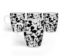 Disney All Over Mickey Mug, Set of 4