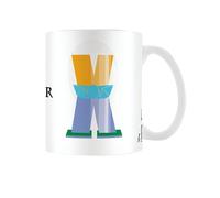 Disney Alphabet Personalised Mug (X for XR Space Ranger Design) 11oz Ceramic Coffee Mug in Presentation Disney Gift Box - Official Merchandise