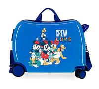 Disney Always Original Children's Suitcase Blue 50 x 38 x 20 cm Rigid ABS Side Combination Closure 34L 3 kg 4 Wheels Hand Luggage