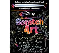 Disney - Amazing Scratch Art: With Scratch Tool and Coloring Pages