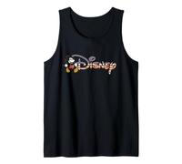 Disney Americana Mickey Mouse USA Vacation Trip Logo Tank Top