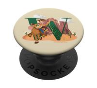 Disney and Pixar Alphabet Monogram Toy Story Letter W Woody PopSockets Swappable PopGrip