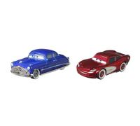 Disney and Pixar Cars 3, Doc Hudson & Cruisin' Lightning McQueen 2-Pack, 1:55 Scale Die-Cast Fan Favorite Character Vehicles for Racing and Storytelling Fun, Gift for Kids Age 3 and Older