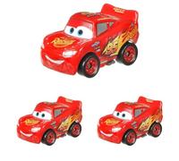 Disney and Pixar Cars Minis, Surprise Die-cast Character Vehicles, Collectible Toy Metal Cars Inspired by Cars Movies Cars On The Road, GKD78 (Pack of 3)