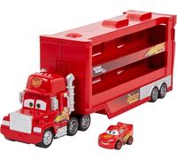 Disney and Pixar Cars Minis Transporter with Vehicle, Kids Birthday Gift for Age