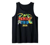 Disney and Pixar Characters Vacation Party Family Trip 2026 Tank Top