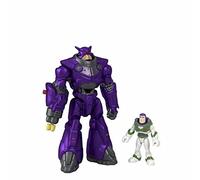 Imaginext and Disney Buzz LightYear - Battle Blast Zurg Space Robot Action Figure for pre-schoolers, 3 Years and up