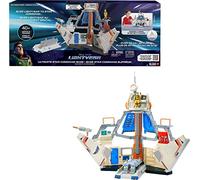Disney and Pixar Lightyear Ultimate Star Command Base Interactive Playset, Crawler Vehicle, Buzz Figure, Movie Phrases & Sounds, 4 Years & Up
